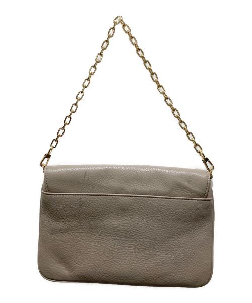 TORY BURCH（トリーバーチ）TORY BURCH (トリーバーチ) チェーンショルダーバッグ ベージュの古着・服飾アイテム