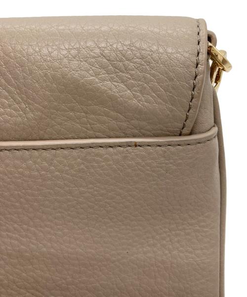 TORY BURCH（トリーバーチ）TORY BURCH (トリーバーチ) チェーンショルダーバッグ ベージュの古着・服飾アイテム