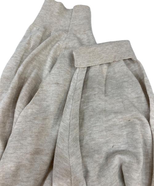 ENFOLD（エンフォルド）ENFOLD (エンフォルド) HEXAGON CARDIGAN ベージュ サイズ:38の古着・服飾アイテム