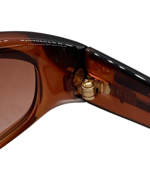 GUCCI（グッチ）GUCCI (グッチ) サングラス ブラウン サイズ:55□16の古着・服飾アイテム