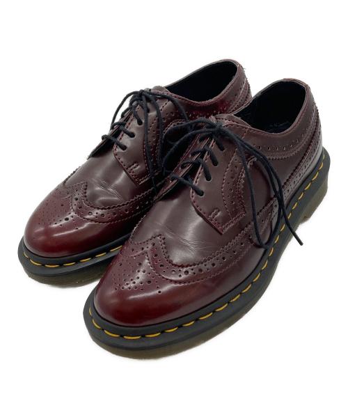 Dr.Martens（ドクターマーチン）Dr.Martens (ドクターマーチン) brogue shoes ボルドー サイズ:US5の古着・服飾アイテム