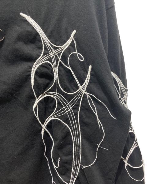 THUG CLUB（サグ クラブ）THUG CLUB (サグ クラブ) TRIBAL TREE SLEEVE TEE ブラック サイズ:3の古着・服飾アイテム