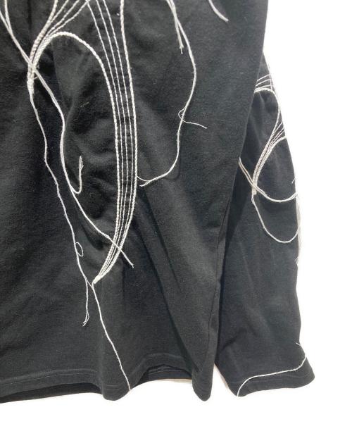 THUG CLUB（サグ クラブ）THUG CLUB (サグ クラブ) TRIBAL TREE SLEEVE TEE ブラック サイズ:3の古着・服飾アイテム