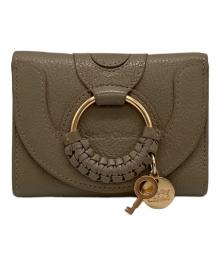 SEE BY CHLOE（シーバイクロエ）の古着「2つ折り財布」｜ブラウン