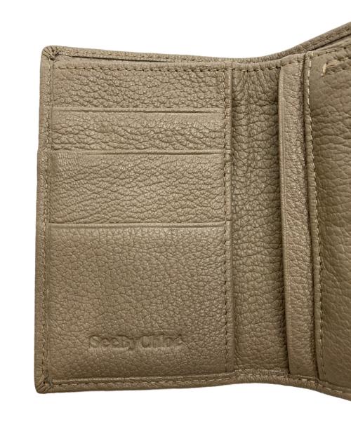 SEE BY CHLOE（シーバイクロエ）SEE BY CHLOE (シーバイクロエ) 2つ折り財布 ブラウンの古着・服飾アイテム