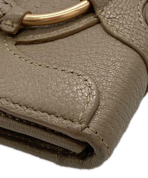 SEE BY CHLOE（シーバイクロエ）SEE BY CHLOE (シーバイクロエ) 2つ折り財布 ブラウンの古着・服飾アイテム