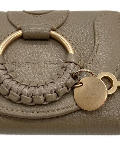 SEE BY CHLOE（シーバイクロエ）SEE BY CHLOE (シーバイクロエ) 2つ折り財布 ブラウンの古着・服飾アイテム