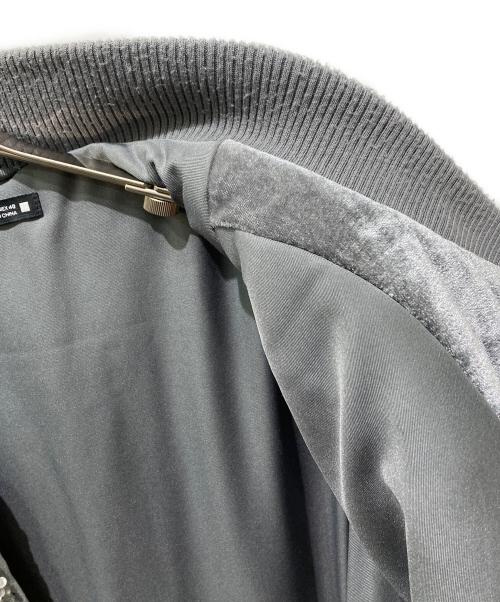 ZARA（ザラ）ZARA (ザラ) スパンコールジャケット グレー サイズ:Mの古着・服飾アイテム
