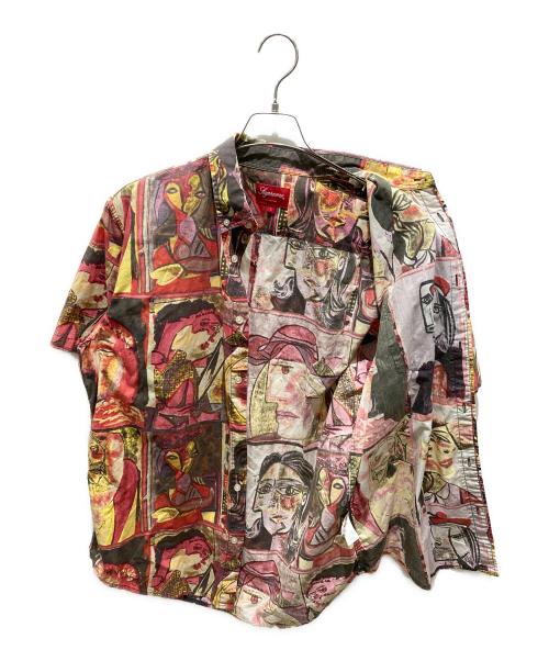SUPREME（シュプリーム）Supreme (シュプリーム) CUBIST S/S SHIRT マルチカラー サイズ:Lの古着・服飾アイテム