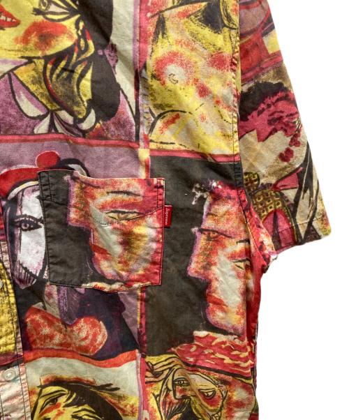 SUPREME（シュプリーム）Supreme (シュプリーム) CUBIST S/S SHIRT マルチカラー サイズ:Lの古着・服飾アイテム