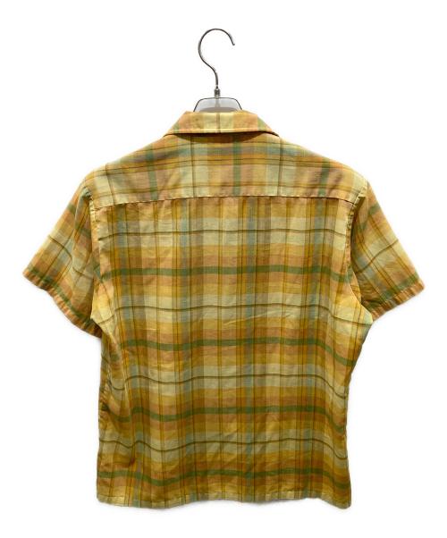 TOWN CRAFT（タウンクラフト）TOWN CRAFT (タウンクラフト) チェックシャツ オレンジ サイズ:Mの古着・服飾アイテム