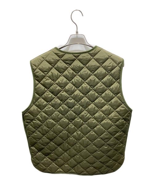 Barbour（バブアー）Barbour (バブアー) MARKAWARE (マーカウェア) 別注 QUILTING VEST オリーブ サイズ:2の古着・服飾アイテム
