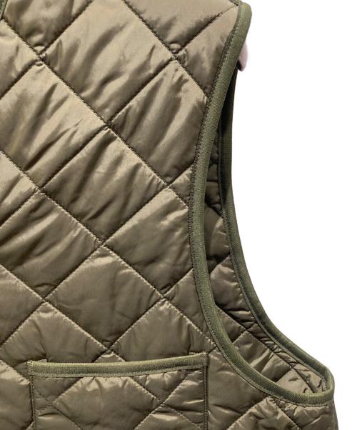 Barbour（バブアー）Barbour (バブアー) MARKAWARE (マーカウェア) 別注 QUILTING VEST オリーブ サイズ:2の古着・服飾アイテム