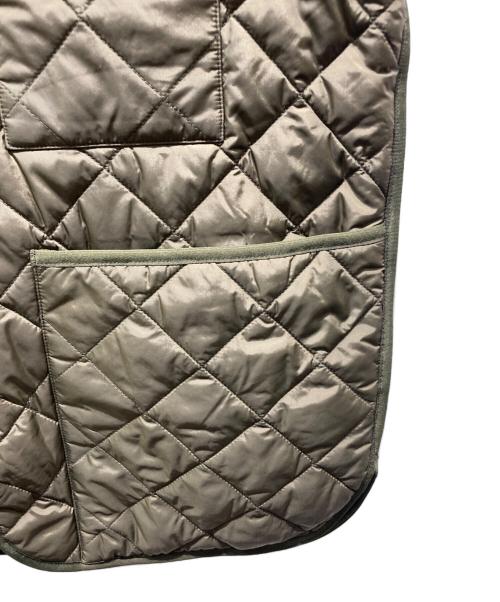 Barbour（バブアー）Barbour (バブアー) MARKAWARE (マーカウェア) 別注 QUILTING VEST オリーブ サイズ:2の古着・服飾アイテム