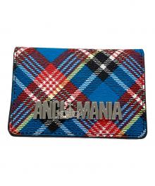 Vivienne Westwood ANGLOMANIA（ヴィヴィアンウエストウッドアングロマニア）の古着「カードケース」｜ブルー×レッド