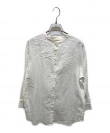 GALLARDA GALANTE（ガリャルダガランテ）の古着「リネン混ブラウス」｜ホワイト