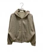 FOG ESSENTIALSフィアオブゴッド エッセンシャル）の古着「Heavy Fleece Fullzip Hoodie」｜ベージュ
