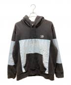 THE NORTH FACE×SUPREMEザ ノース フェイス×シュプリーム）の古着「Bandana Hooded Sweatshirt」｜ブラック×ブルー
