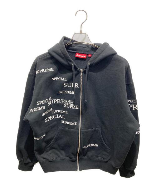 SUPREME（シュプリーム）SUPREME (シュプリーム) SPECIAL ZIP UP HOODED SWEATSHIRT ブラック サイズ:Lの古着・服飾アイテム