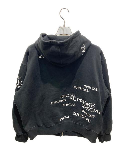 SUPREME（シュプリーム）SUPREME (シュプリーム) SPECIAL ZIP UP HOODED SWEATSHIRT ブラック サイズ:Lの古着・服飾アイテム