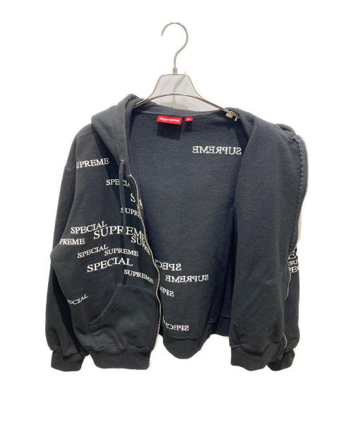 SUPREME（シュプリーム）SUPREME (シュプリーム) SPECIAL ZIP UP HOODED SWEATSHIRT ブラック サイズ:Lの古着・服飾アイテム