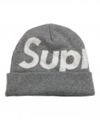 SUPREMEシュプリーム）の古着「Big Logo Beanie」｜グレー