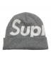 SUPREME（シュプリーム）の古着「Big Logo Beanie」｜グレー