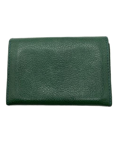 IL BISONTE（イル ビゾンテ）IL BISONTE (イル ビゾンテ) カードケース グリーンの古着・服飾アイテム