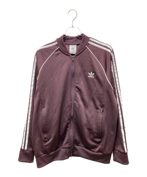 adidas（アディダス）adidas (アディダス) トラックジャケット ボルドー サイズ:記載なしの為実寸参照の古着・服飾アイテム