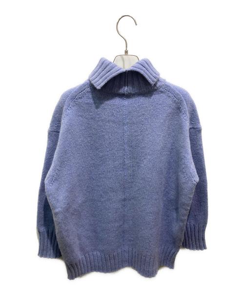 TOMORROW LAND（トゥモローランド）TOMORROW LAND (トゥモローランド) カシミヤニット ブルー サイズ:Sの古着・服飾アイテム