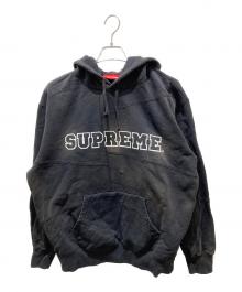 SUPREME（シュプリーム）の古着「Patchwork Hooded Sweatshirt」｜ブラック