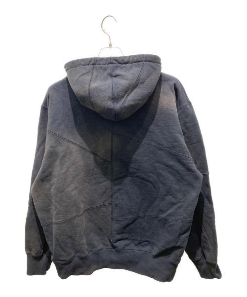 SUPREME（シュプリーム）SUPREME (シュプリーム) Patchwork Hooded Sweatshirt ブラック サイズ:Ｌの古着・服飾アイテム