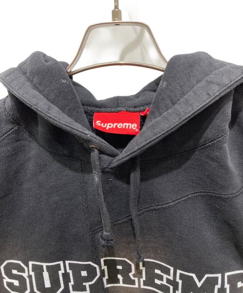 SUPREME（シュプリーム）SUPREME (シュプリーム) Patchwork Hooded Sweatshirt ブラック サイズ:Ｌの古着・服飾アイテム