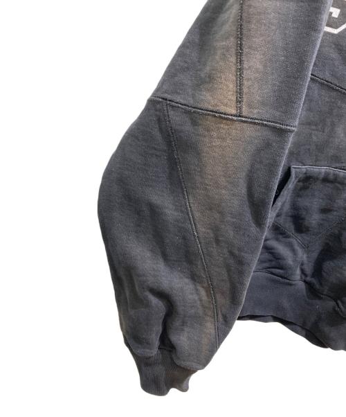 SUPREME（シュプリーム）SUPREME (シュプリーム) Patchwork Hooded Sweatshirt ブラック サイズ:Ｌの古着・服飾アイテム