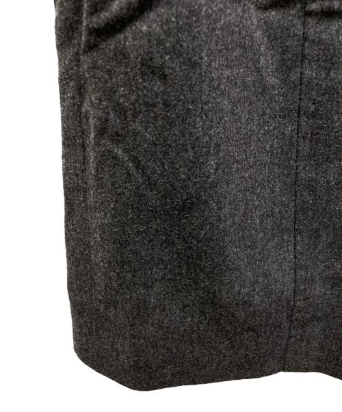 CHANEL（シャネル）CHANEL (シャネル) ココボタンウールスカート グレー サイズ:38の古着・服飾アイテム