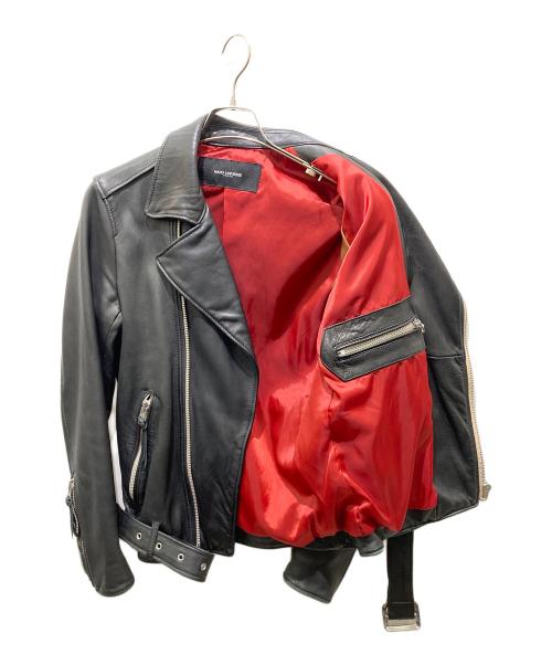 nano・universe（ナノ・ユニバース）nano・universe (ナノ・ユニバース) ダブルライダースジャケット ブラック サイズ:Mの古着・服飾アイテム