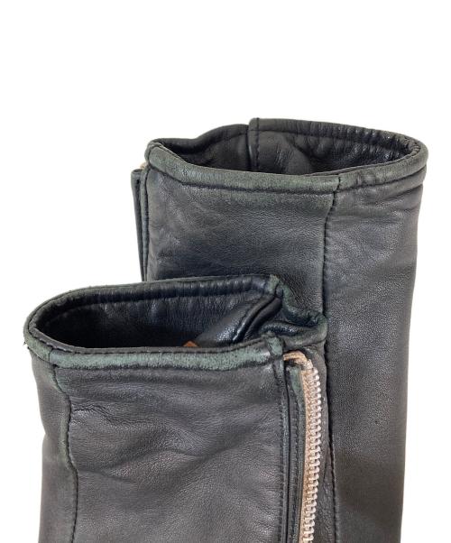 nano・universe（ナノ・ユニバース）nano・universe (ナノ・ユニバース) ダブルライダースジャケット ブラック サイズ:Mの古着・服飾アイテム