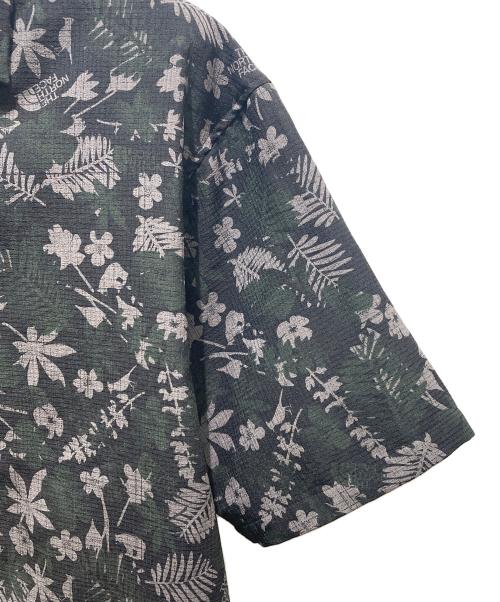 THE NORTH FACE（ザ ノース フェイス）THE NORTH FACE (ザ ノース フェイス) S/S Aloha Vent Shirt ブラック サイズ:Ⅼの古着・服飾アイテム