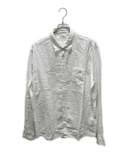 REPLAY（リプレイ）REPLAY (リプレイ) リネンシャツ ホワイト サイズ:記載なしの為実寸参照の古着・服飾アイテム