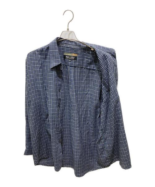pellepelle（ペレペレ）pellepelle (ペレペレ) チェックシャツ ネイビー サイズ:XXLの古着・服飾アイテム
