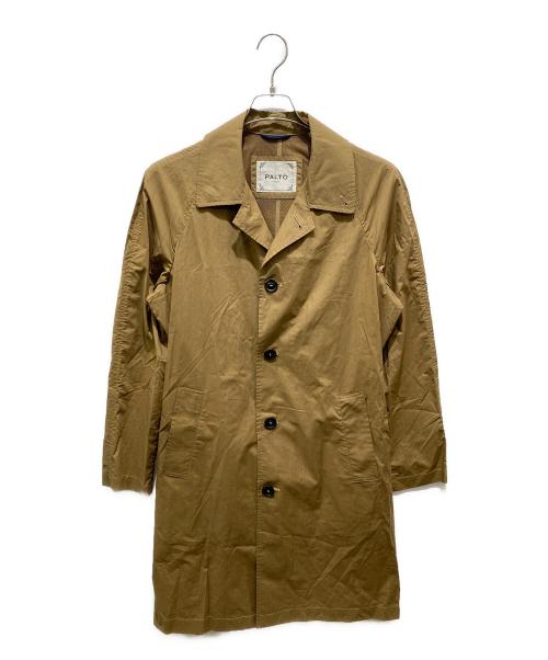 PALTO（パルト）PALTO (パルト) ステンカラーコート ブラウン サイズ:48の古着・服飾アイテム