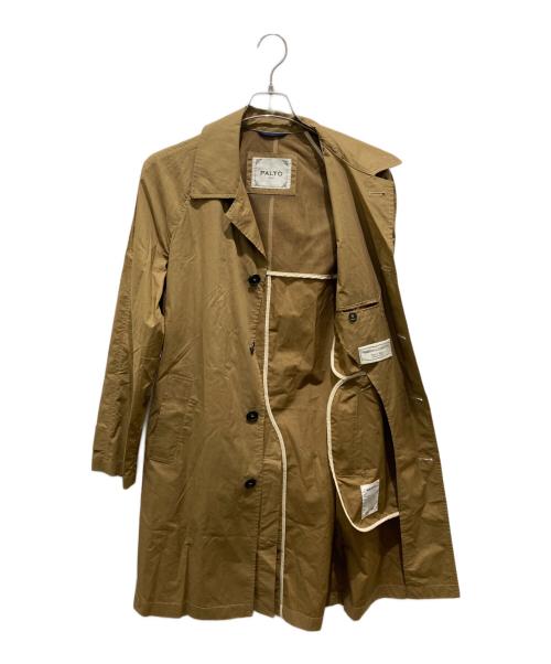 PALTO（パルト）PALTO (パルト) ステンカラーコート ブラウン サイズ:48の古着・服飾アイテム