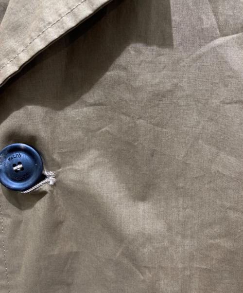 PALTO（パルト）PALTO (パルト) ステンカラーコート ブラウン サイズ:48の古着・服飾アイテム