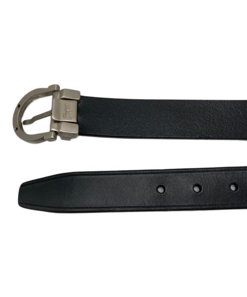 Salvatore Ferragamo（サルヴァトーレ フェラガモ）Salvatore Ferragamo (サルヴァトーレ フェラガモ) ガンチーニバックルベルト ブラックの古着・服飾アイテム