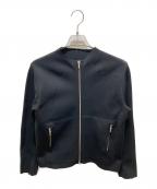 ATTACHMENTアタッチメント）の古着「ニットシングルライダース」｜ブラック