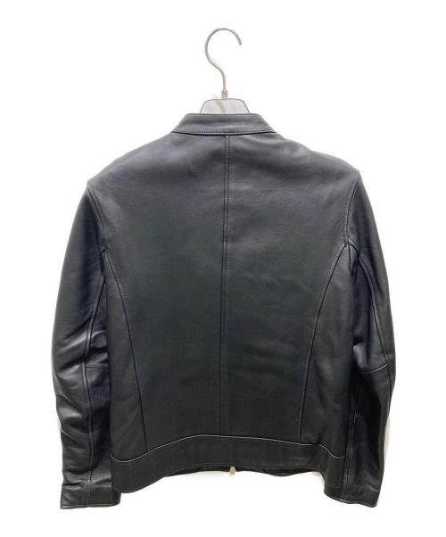 URBAN RESEARCH（アーバンリサーチ）URBAN RESEARCH (アーバンリサーチ) ラムレザージャケット ブラック サイズ:38の古着・服飾アイテム