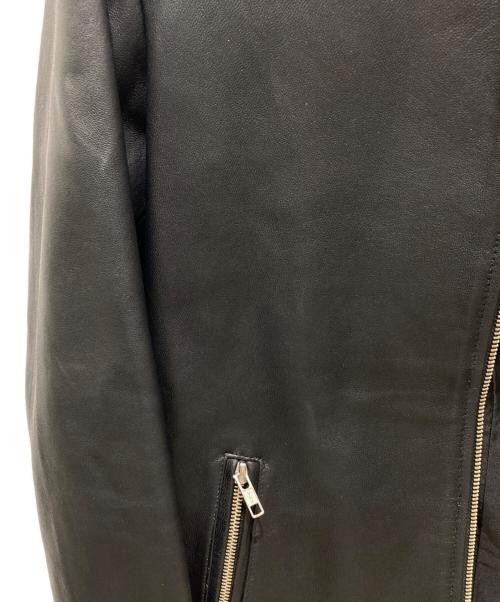 URBAN RESEARCH（アーバンリサーチ）URBAN RESEARCH (アーバンリサーチ) ラムレザージャケット ブラック サイズ:38の古着・服飾アイテム
