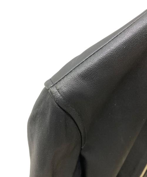 URBAN RESEARCH（アーバンリサーチ）URBAN RESEARCH (アーバンリサーチ) ラムレザージャケット ブラック サイズ:38の古着・服飾アイテム