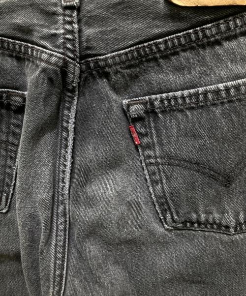 LEVI'S（リーバイス）LEVI'S (リーバイス) 後染めブラックデニム ブラック サイズ:30の古着・服飾アイテム