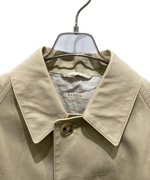 HEUGN（ユーゲン）HEUGN (ユーゲン) Daniel Balmacaan coat ベージュ サイズ:3の古着・服飾アイテム